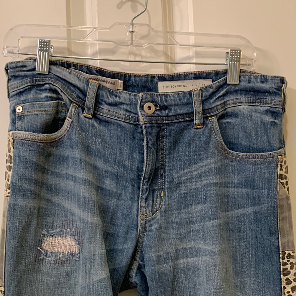 Anthropologie Pilcro slim boyfriend jeans